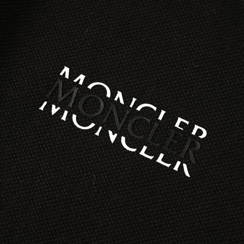 Moncler Black Polo Shirt view