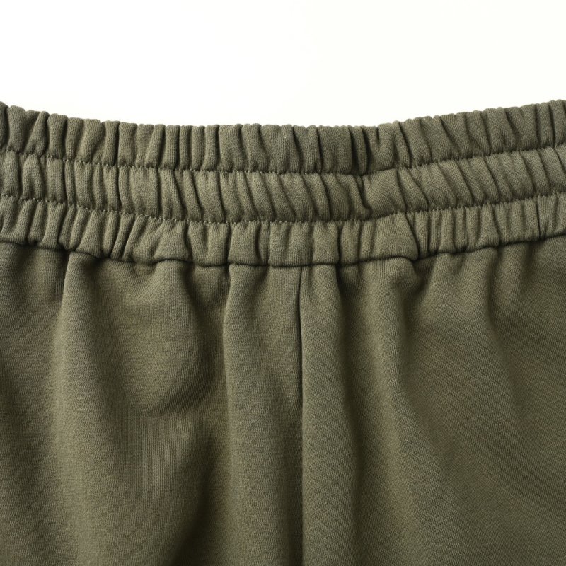 Olive Green Cargo Shorts - Classic Fit view