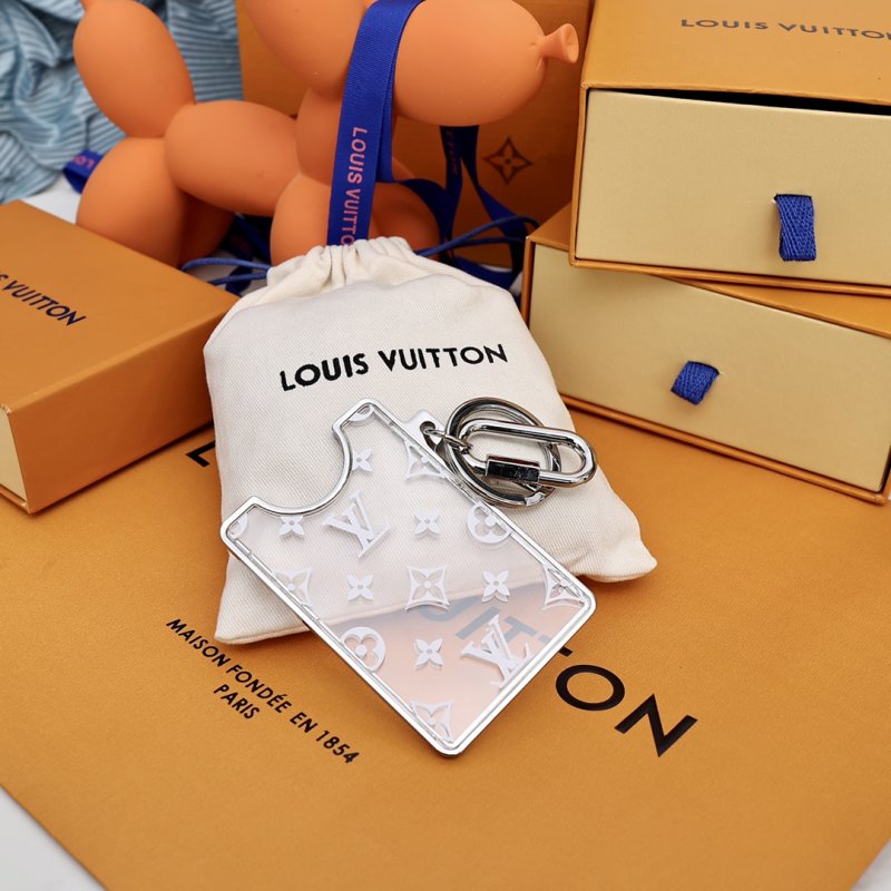 Louis Vuitton Prism ID Holder Keychain - Clear view