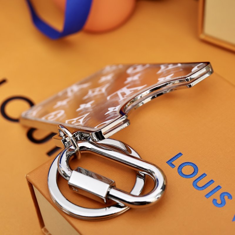 Louis Vuitton Prism ID Holder Keychain - Clear view