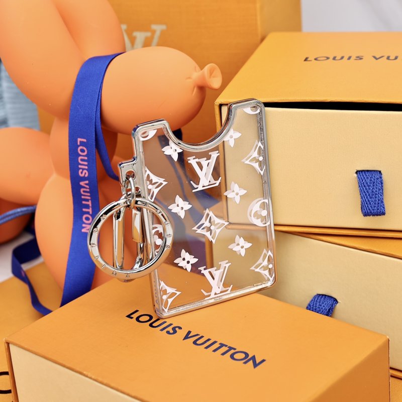 Louis Vuitton Prism ID Holder Keychain - Clear view