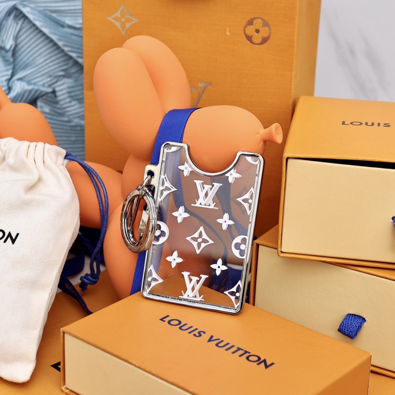 Louis Vuitton Prism ID Holder Keychain - Clear view