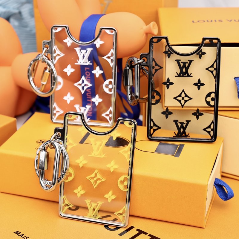 Louis Vuitton Prism ID Holder Keychain - Clear view