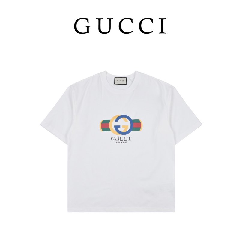 Gucci Interlocking G Logo White T-Shirt view