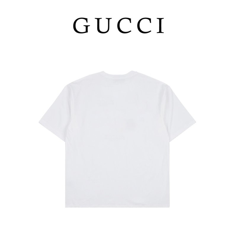 Gucci Interlocking G Logo White T-Shirt view
