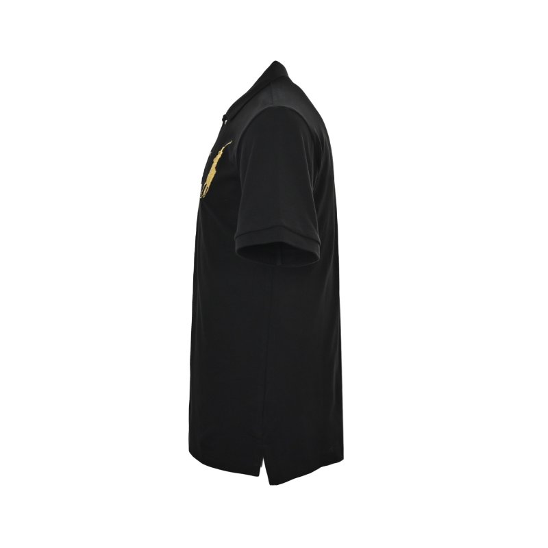 Ralph Lauren Black Gold Pony Polo Shirt view