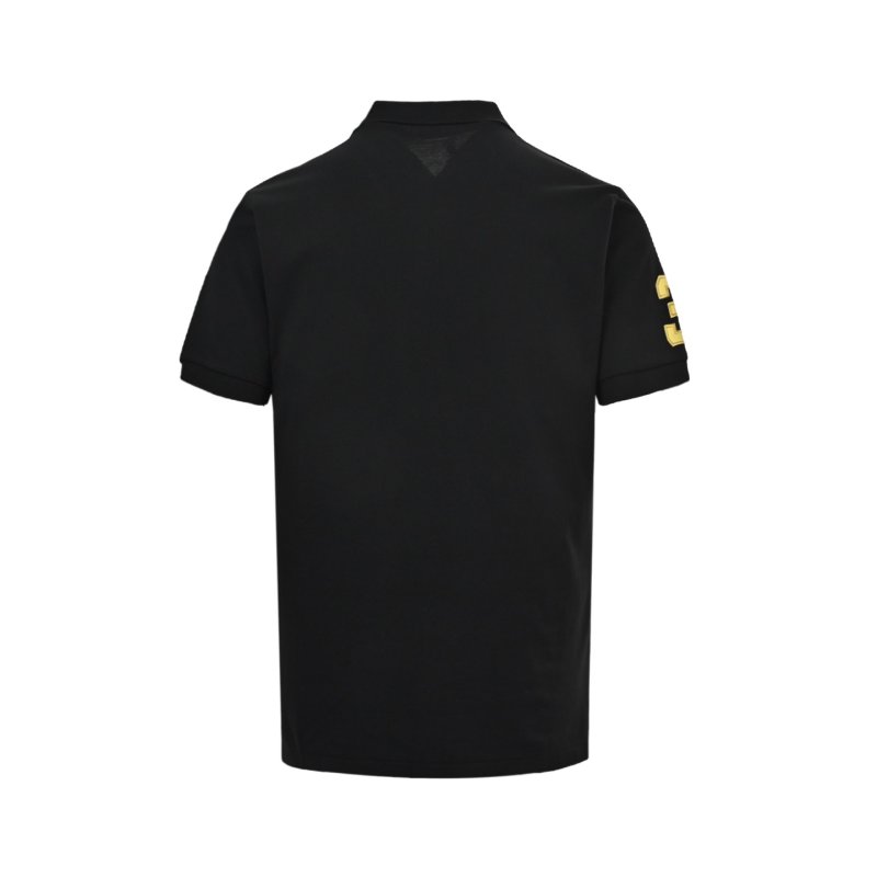 Ralph Lauren Black Gold Pony Polo Shirt view