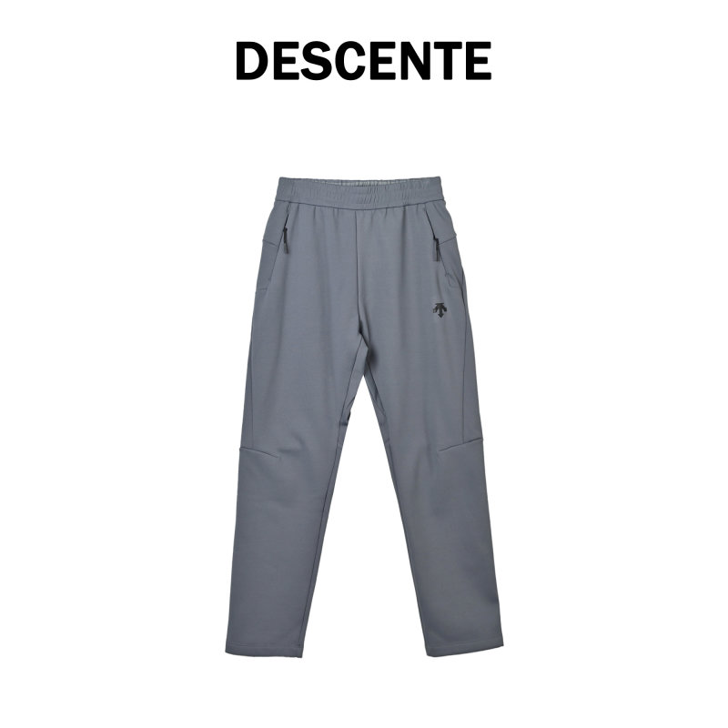Grey Relaxed Fit Track Pants with Embroidered Logo view