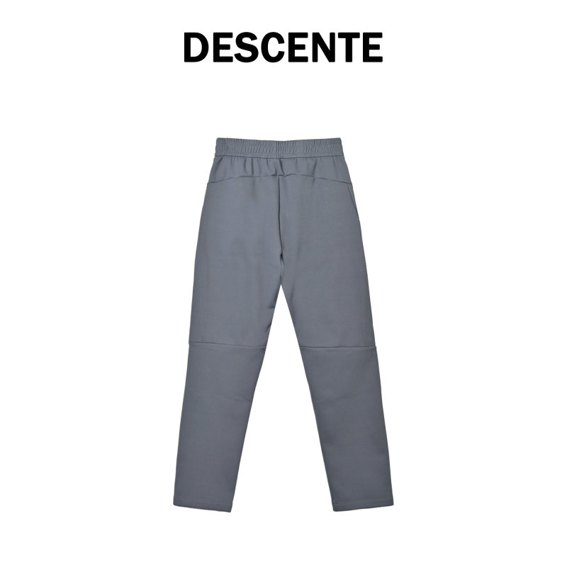 Grey Relaxed Fit Track Pants with Embroidered Logo view
