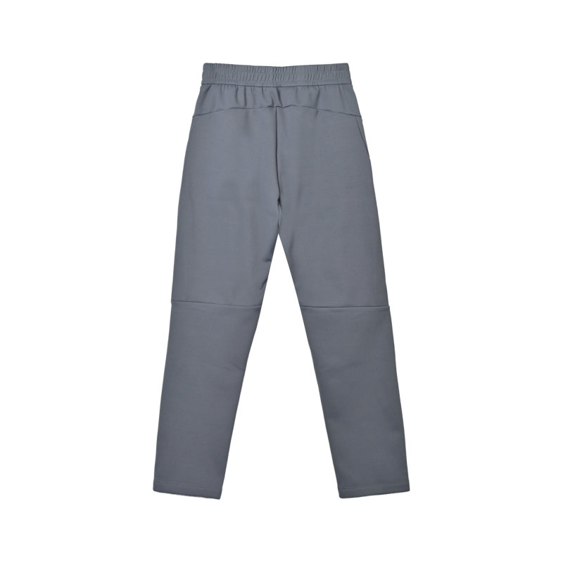 Grey Relaxed Fit Track Pants with Embroidered Logo view