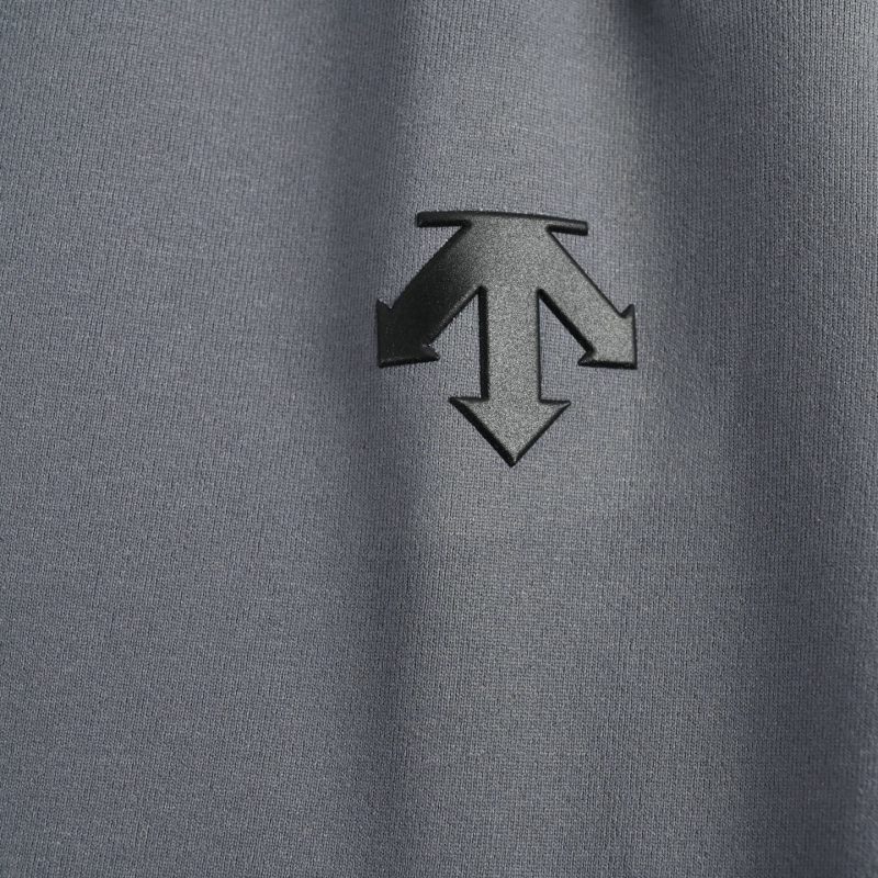 Grey Relaxed Fit Track Pants with Embroidered Logo view
