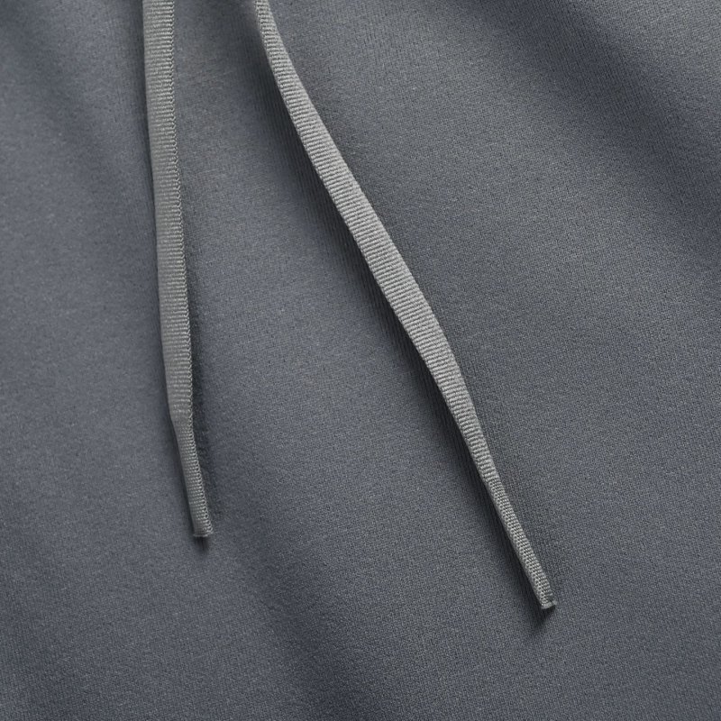Grey Relaxed Fit Track Pants with Embroidered Logo view