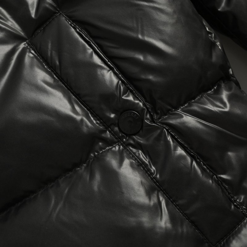 Black Puffer Down Jacket – Oversized Winter Coat view