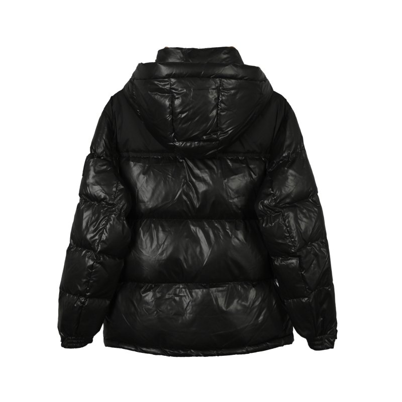 Black Puffer Down Jacket – Oversized Winter Coat view