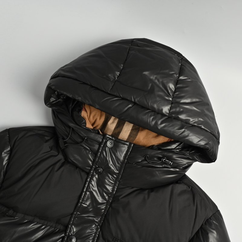Black Puffer Down Jacket – Oversized Winter Coat view