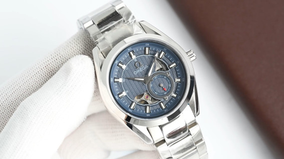 Omega Seamaster Blue Dial Stainless Steel Watch 40mm