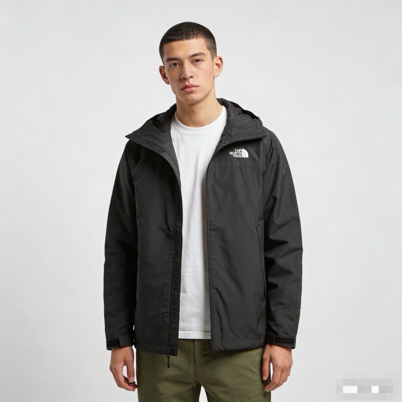 The North Face Black Windbreaker Jacket