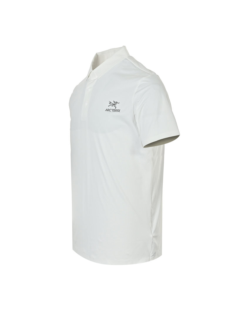 Arc'teryx White Short-Sleeve Polo Shirt view
