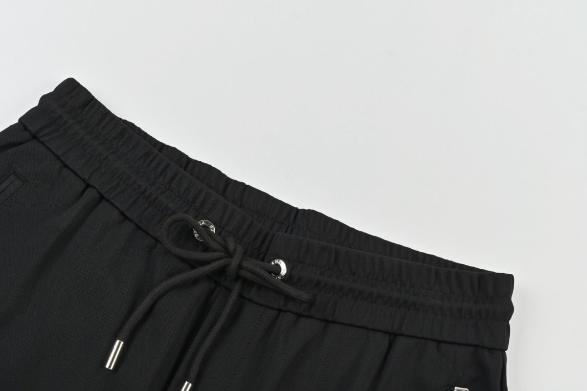 Prada Black Nylon Track Pants view