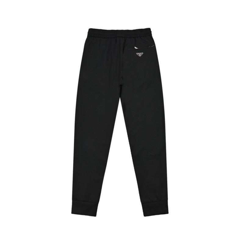 Prada Black Nylon Track Pants view