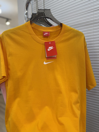 Nike Small Swoosh White Short Sleeve T-Shirt view 3
