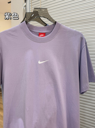 Nike Small Swoosh White Short Sleeve T-Shirt view 6