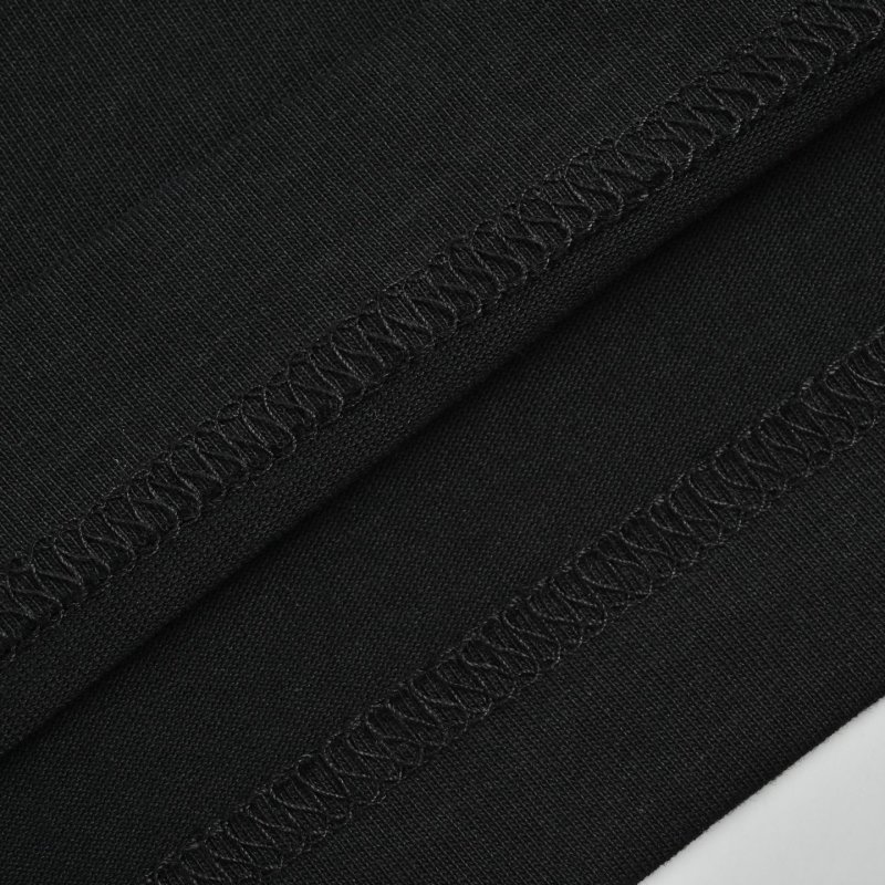 Loewe Black T-Shirt with Embroidered Anagram Logo view