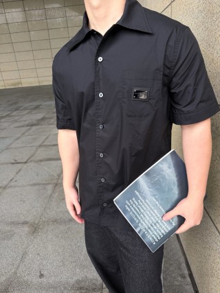 Stone Island Black Short Sleeve Shirt