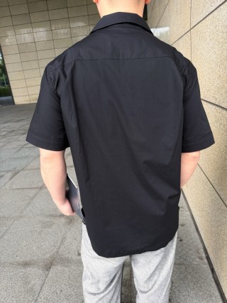 Stone Island Black Short Sleeve Shirt view 3