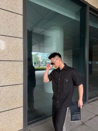 Stone Island Black Short Sleeve Shirt view 5