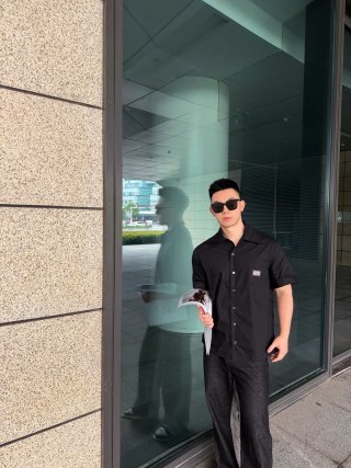 Stone Island Black Short Sleeve Shirt view 6