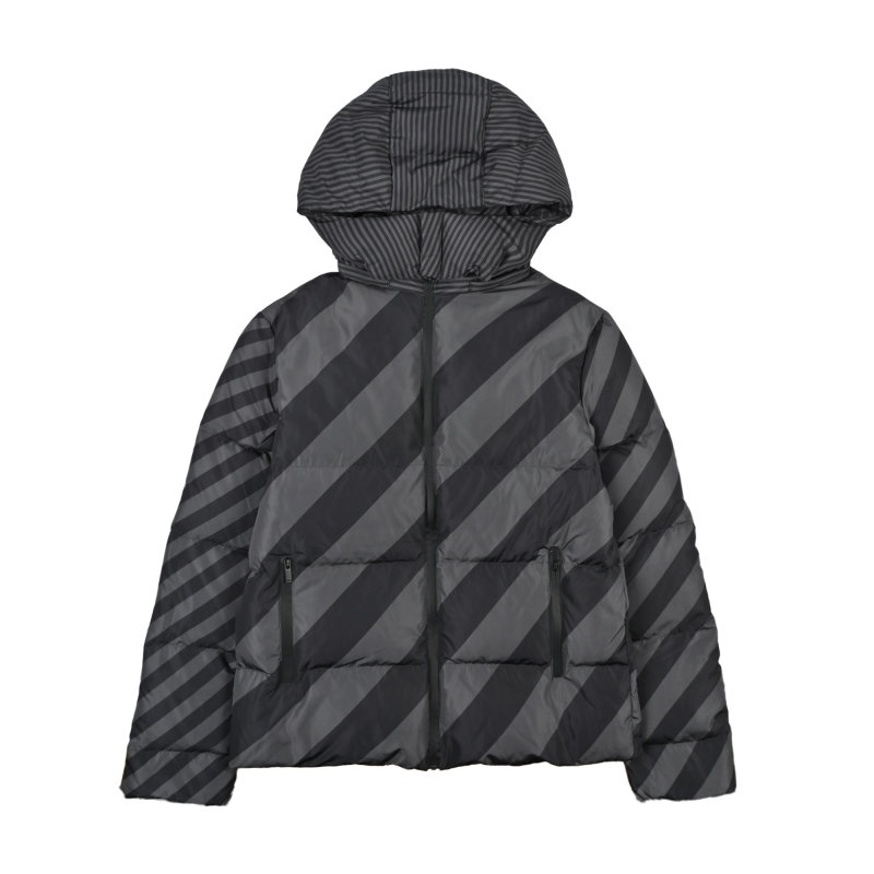 Fendi Monogram Down Jacket Charcoal view