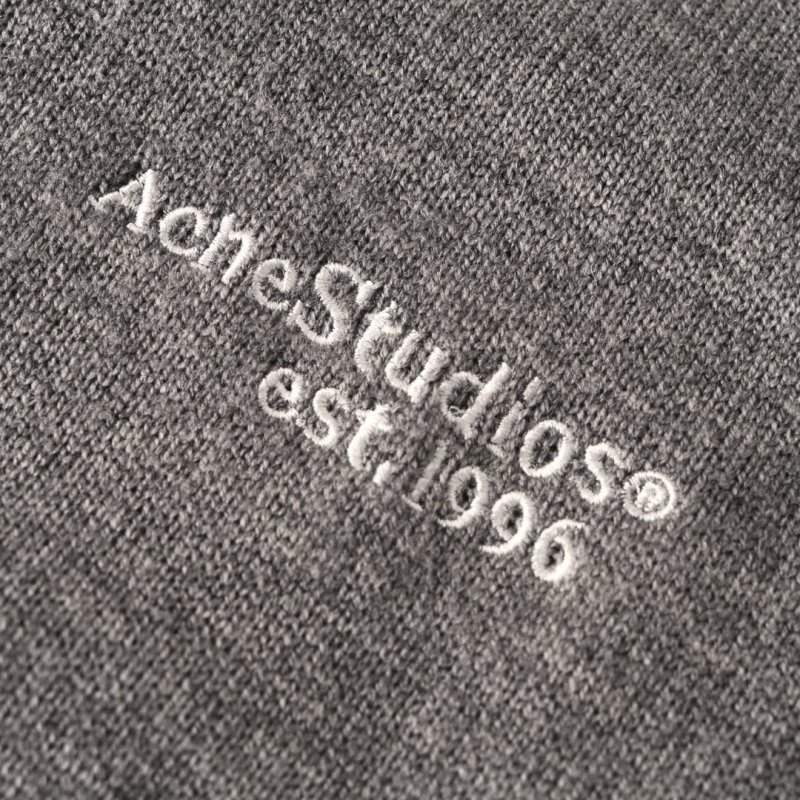 Grey Wool Blend Oversized Cardigan Sweater view