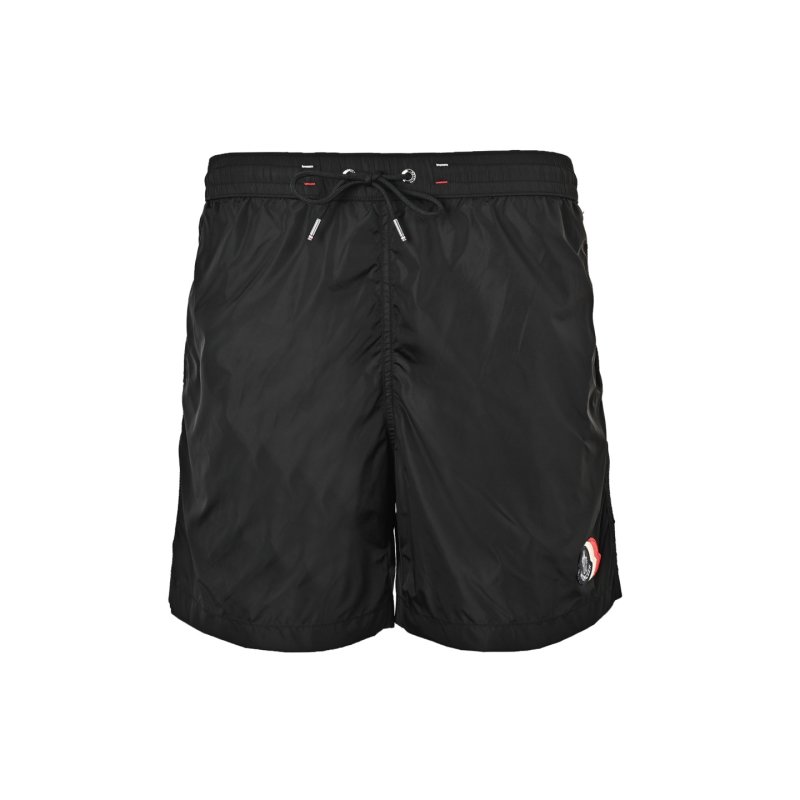 Black Mesh Athletic Shorts view