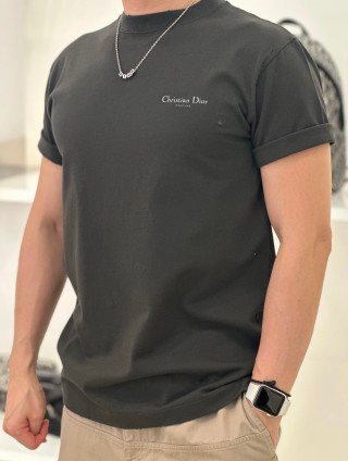 Christian Dior Couture Black Graphic T-Shirt view 9