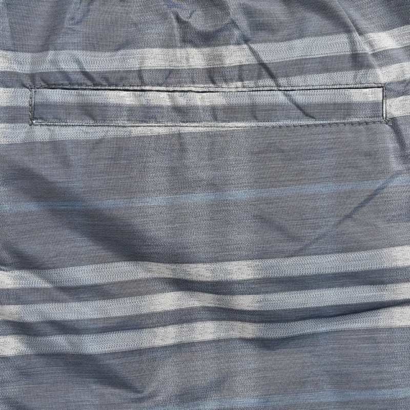 Adidas Striped Athletic Shorts Grey view