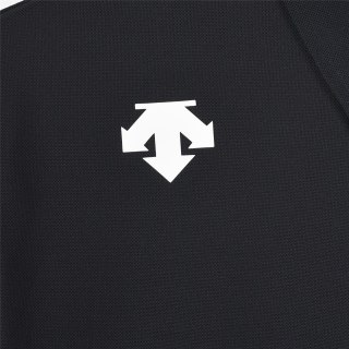 Essentials Black Logo Polo Shirt view 6