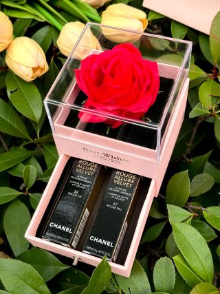 Chanel N57 & N58 Dual Fragrance Rose Gift Set view 3