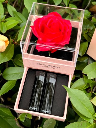 Chanel N57 & N58 Dual Fragrance Rose Gift Set view 6