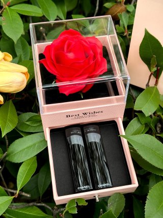 Chanel N57 & N58 Dual Fragrance Rose Gift Set view 7