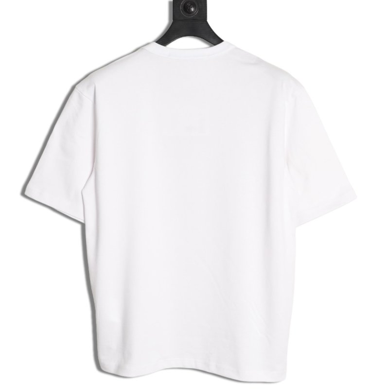 Alexander Wang Rhinestone Logo White T-Shirt view