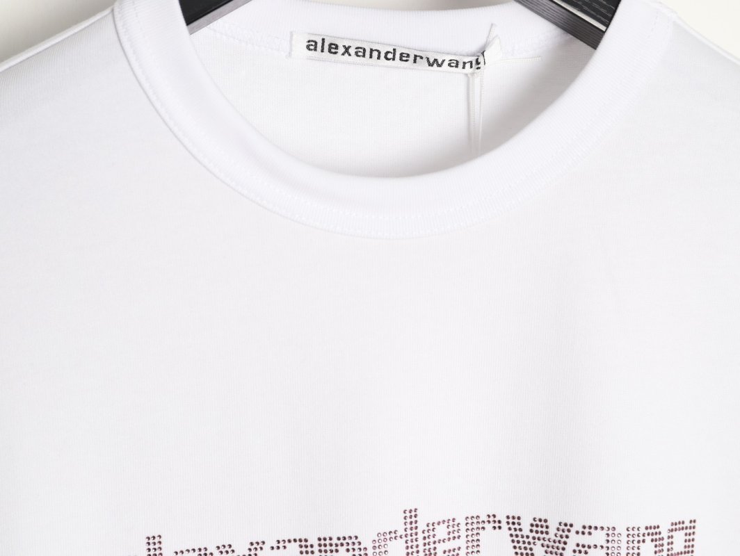 Alexander Wang White Logo T-Shirt view