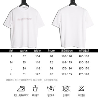 Alexander Wang Rhinestone Logo White T-Shirt view 10