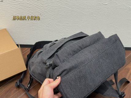 Balenciaga Denim Grey Backpack with Removable Straps view 7