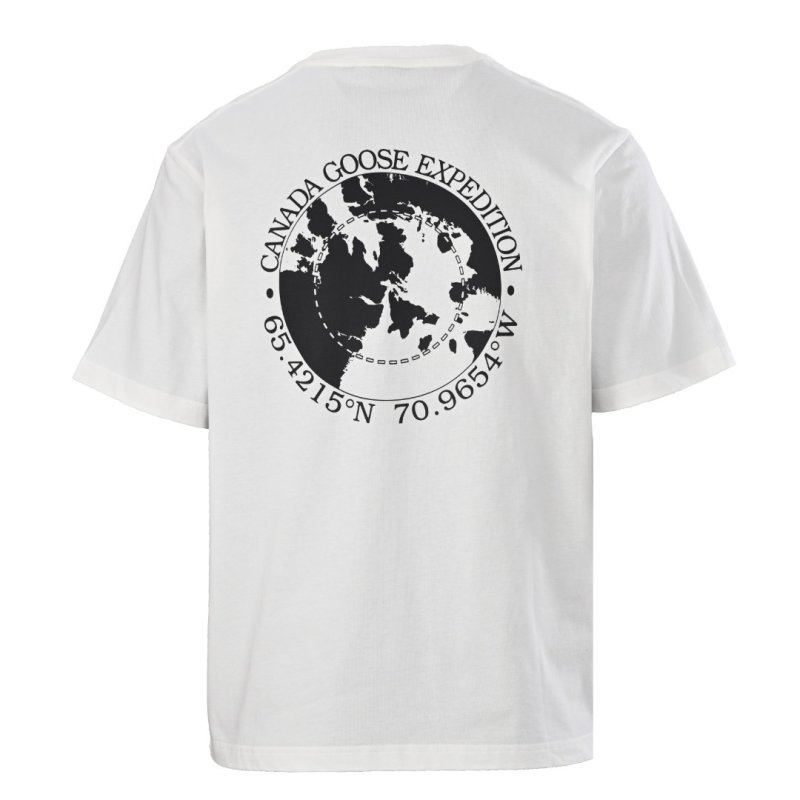 Canada Goose Expedition White T-Shirt view