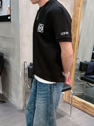 Loewe Anagram Logo Black T-Shirt view 2