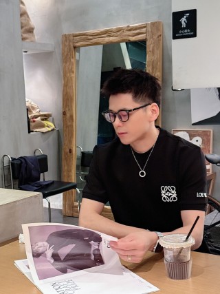 Loewe Anagram Logo Black T-Shirt view 8