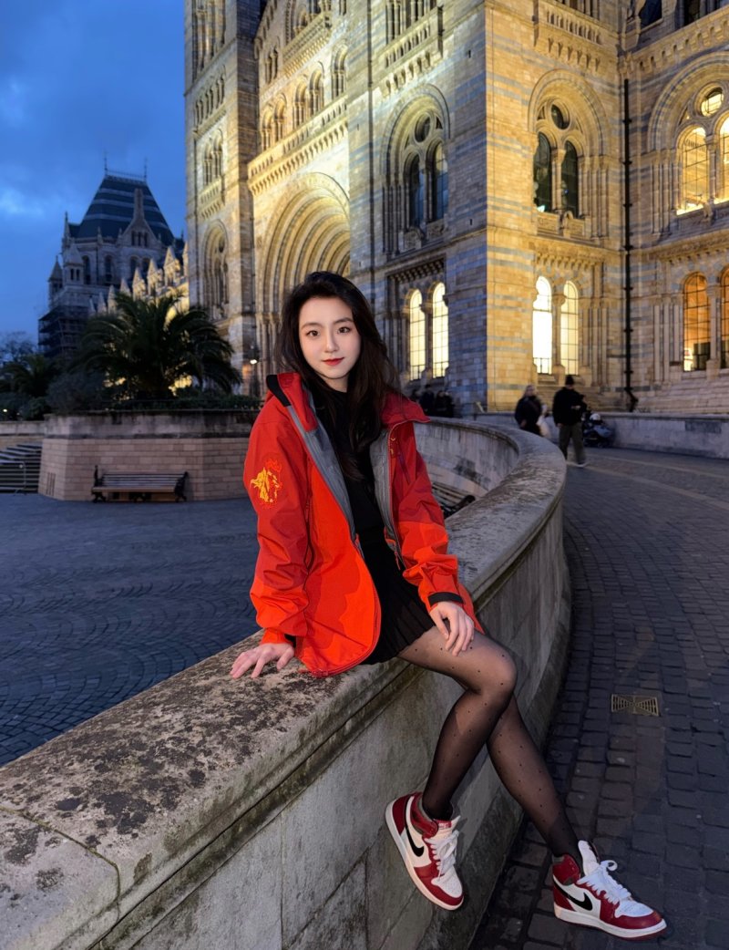 Red Technical Windbreaker Jacket - Limited Edition view
