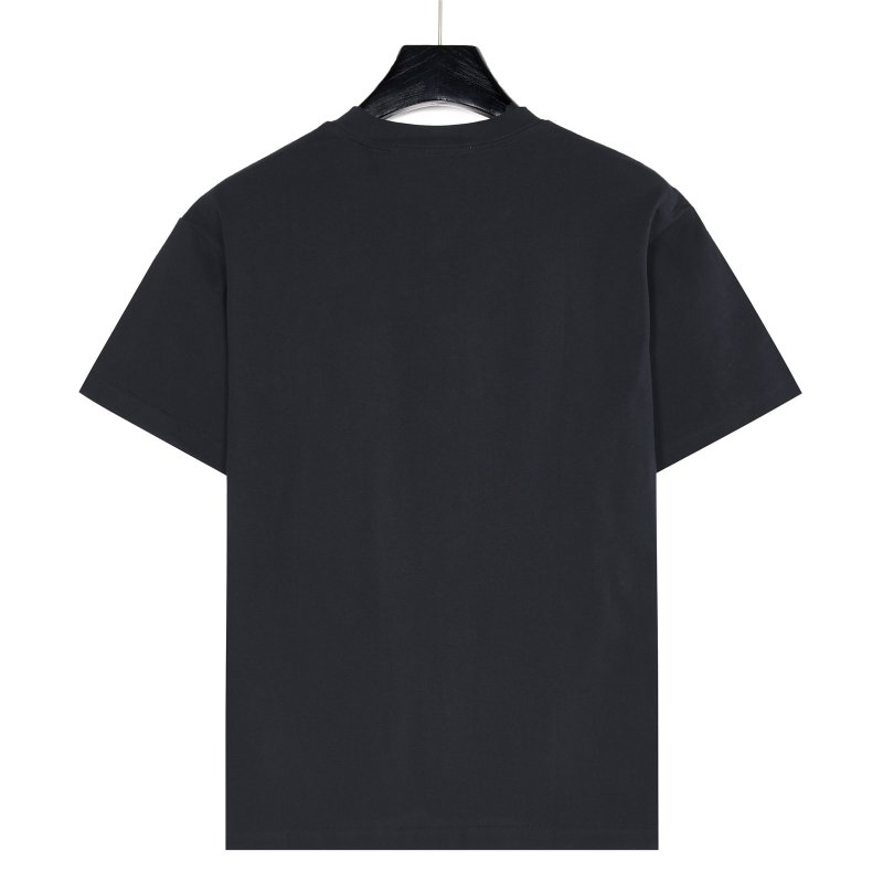 Balenciaga Black Graphic Print Short Sleeve T-Shirt view