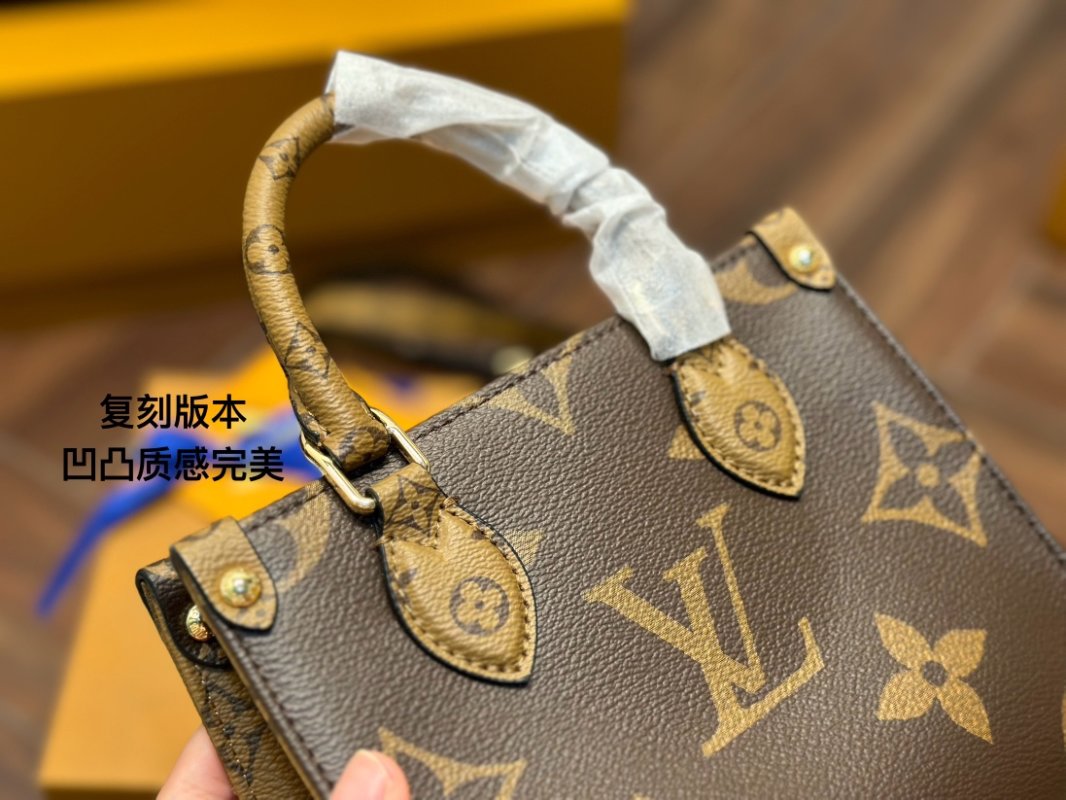 Louis Vuitton OnTheGo Mini Monogram Tote Brown view